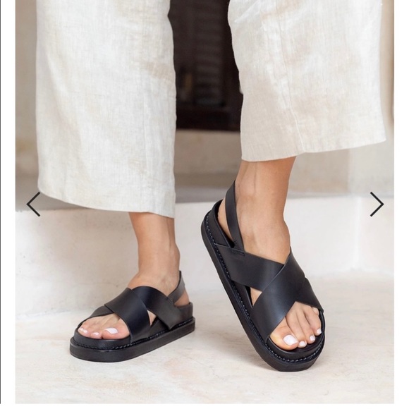 Liberte Capri chunky sandals size 38/7 - Picture 4 of 11